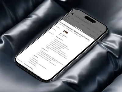 Hiring Platform - Mobile Concept branding clean design hiring hiring platform job description light theme minimal minimalist mobile mobile app mobile app design mobile design mobile website ui ux web app web design website website design