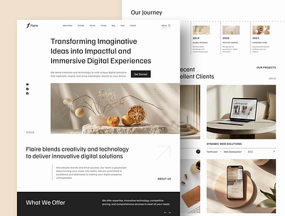 Flaire 1 – Creative Digital Agency Website UI Figma Template creative agency creative design creative webdesign design agency digital agency digital branding digital creativity figma design figma template modern ui ui design template ui inspiration ui showcase ui trends uiux inspiration ux ui design web design website template