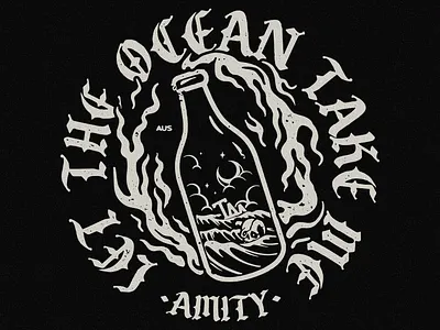 The Amity Affliction - Merch Design band merch design graphicdesign illustration merch merch design