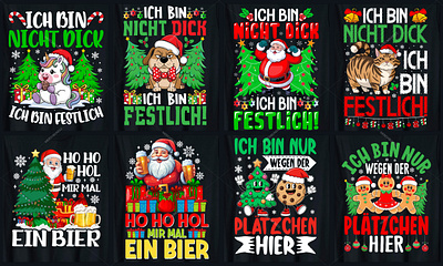 German Christmas T-Shirt Design Bundle christmash t shirt design funny christmas shirt funny t shirt design german quotes german shirt german t shirt design merch by amazon t shirt t shirt art t shirt design t shirt design ideas t shirt design vector t shirt designer