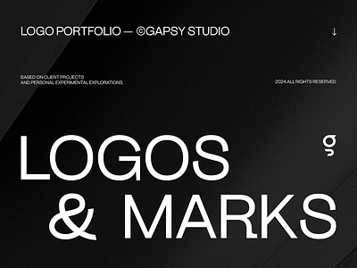 Gapsy Logofolio 2024 agency brand brand guidelines brand identity branding clean color corporate identity design font gapsy graphic design logo logo branding logo design logo identity minimal studio typography