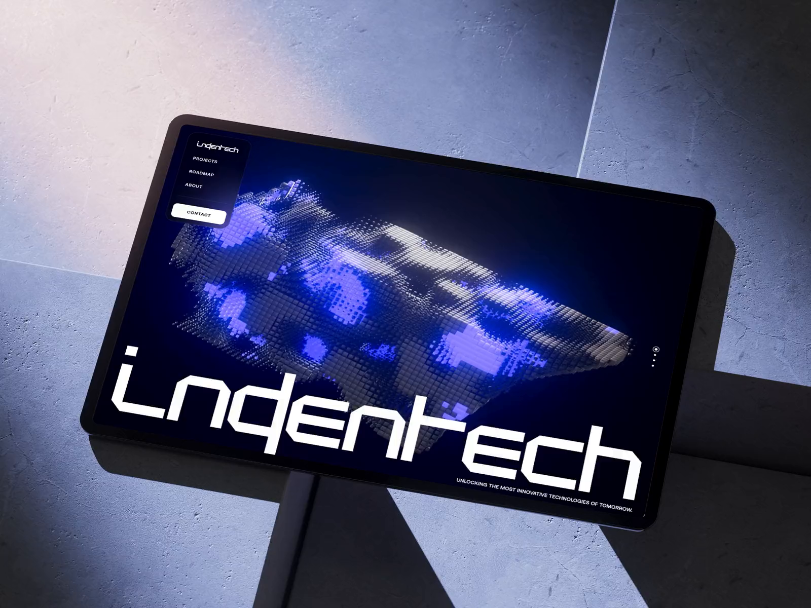 Example of Landing Page Design & Development