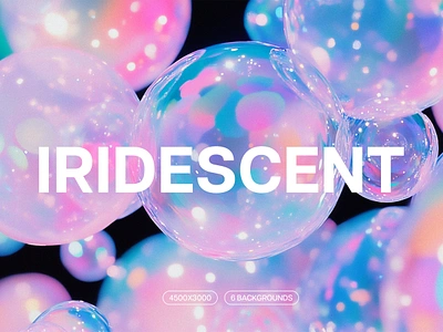 Iridescent Bubbles: Backgrounds 3d abstract background blobs bubbles download free freebie holo holographic iridescent jpg light liquid pixelbuddha refraction texture textures wallpaper water