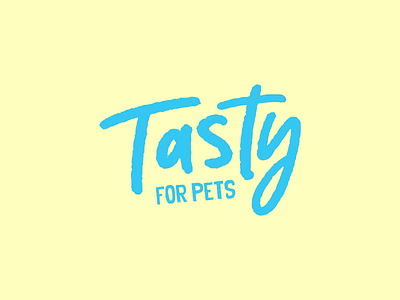 Tasty For Pets - Company Logo Design brand branddesign brandidentity branding brandmark company logo company logo design creative creative design creativity design icon logo logodesign logodesigner logomaker logotype mark pets tasty