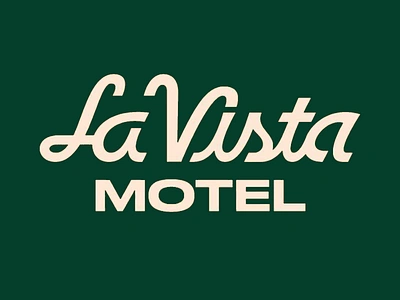 La Vista Motel - Company Logo Design brand brand design branddesign branding branding concept brandmark creative creative design design designer icon logo logodesign logomaker logomark logotype mark modern modern design symbol