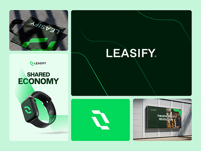 Leasify - Brand Identity brand branding design identity illustration logo logomark pictogran visual identity