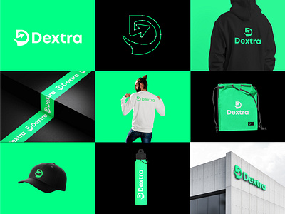 Dextra Logo and Brand Identity Design branding businesslogo design fintechlogo logo logobranding logodesign logodesigner logonew logos logotype modernlogo techlogo technologylogo