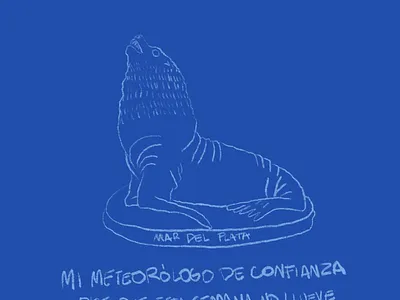 Lobito illustration procreate