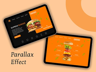 Day 14: Parallax Effect animation app design figma graphic design illustration parallaxeffect ui uiux