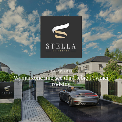 Ekskluzywna elegancja – Stella Residence figma strona internetowa strona www uidesign web webdesign