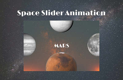 Day 15: Space Slider Animation animation app design figma graphic design illustration ui