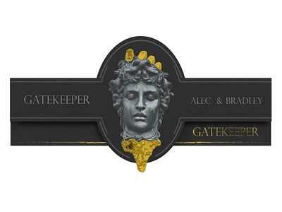 Alec Bradley Gatekeeper Cigar Band 3d branding cigar cigar design design graphic design packaging product design