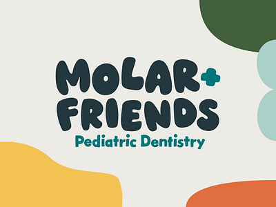 Molar & Friends, Pediatric Dentistry brand character design childrens childrens brands family illustration kid kids branding launching logo design mascot new business pediatric youth