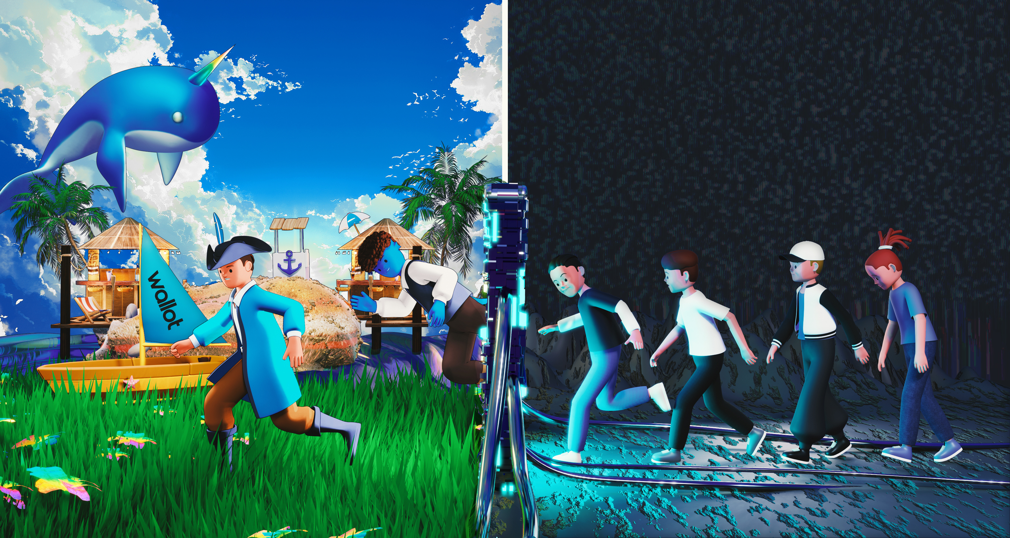 Crypto Wallet App Branding blender 3d blender 3d branding blender art blender design crypto 3d crypto design crypto wallet crypto wallet branding crypto wallet design fintech fintech branding fintech design phantom wallet pirate sailor 3d blender web3 wallet web3 wallet branding web3 wallet design whale 3d design whale crypto design