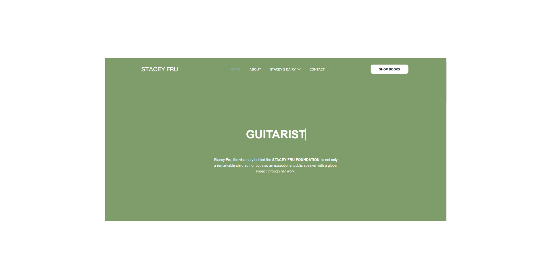 Stacey Fru blog ecommerce elementor web development wed design wordpress