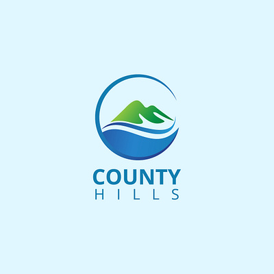 County Hills | Logo Design branding graphic design identity logo