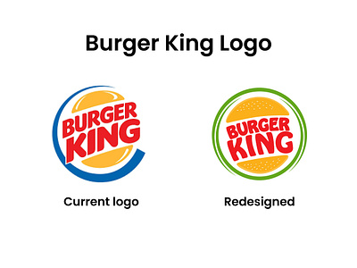 Burger king Logo Redesigned branding design logo logo design logo redesigned logos logotype