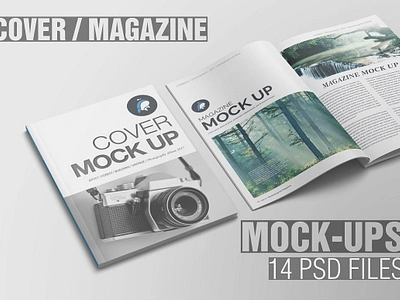 Magazine Mockup advertise book booklet brochure business close up cover design elegant layer magazine magazine mockup