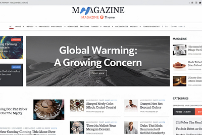 SmartMag - Newspaper Magazine & News WordPress design font graphic design magazine newsletter