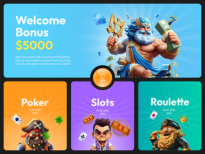 Gambling Banners | Casino, Betting, iGaming app branding design figma graphic design illustration logo ui ux vector