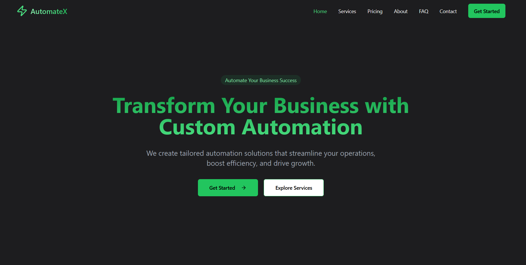 Example of Web Application Design & Development
