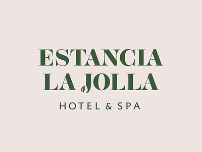 Estancia La Jolla Hotel & Spa Animated Logo animation branding graphic design logo motion graphics