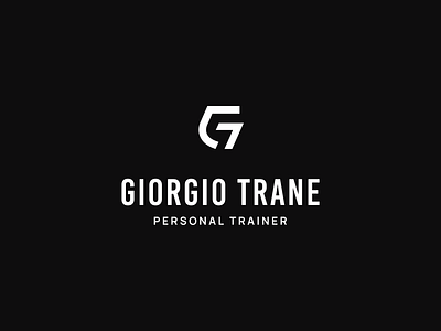 Giorgio Trane / Logo & Website brand identity g graphic design logo squat t trainer ui vector website design workout