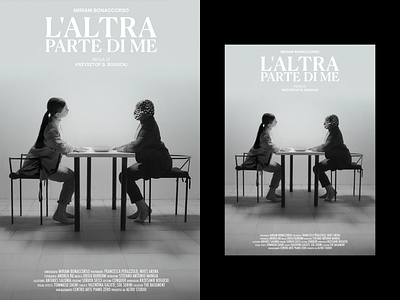 L'ALTRA PARTE DI ME - Short Movie Poster contemporary art dance dancing independent movie poster poster design short film