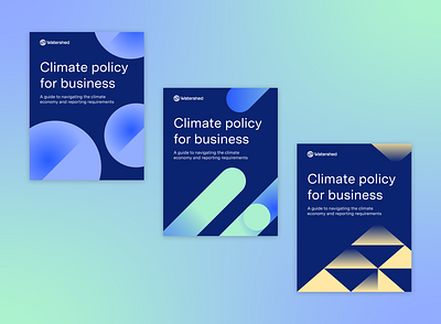 Watershed guides benefits branding climate change design graphic design illustration logo small business ui ux vector