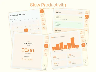 Productivity Tool app chrome extension productivity ui ux web