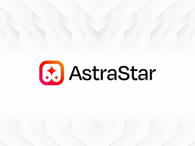 AstraStar - Gaming Logo brand brand guidelines brand identity branding corporate design gaming identity letter logo logo logo design logos minimal logo minimallist modern logo star tech typography vector visual identity