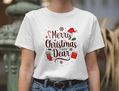 Christmas T shirt design christmas christmas t shirt christmas t shirt design graphic design illustrator merry merry christmas photoshop santa t shirt design t shirts typography typography t shirt design