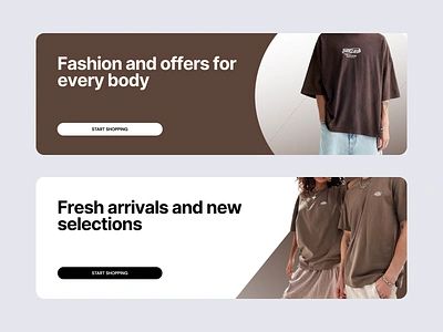 Banner Ads - Color of the Year 2025: Mocha Mousse ads arfzulfikar banner branding brown fashion figma free graphic design illustration mocha pantone 2025 template ui wix