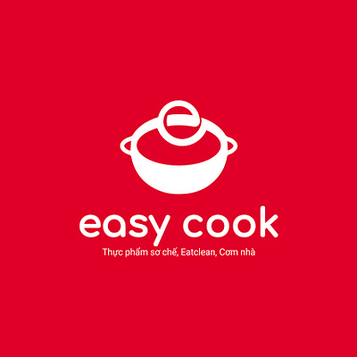 [LOGO DESIGN] EASY COOK animation branding design graphic design illustration logo motion graphics