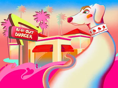 Cravings adobe fresco adobe fresco illustration animal animal illustration california color cute digital digital illustration dog dogs illustratioin los angeles