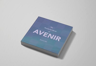 The Wonderful World of Avenir Type Book book design graphic design