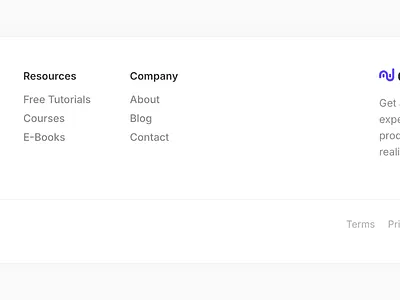 Footer brand branding component components css dark dark mode footer framework layout light light mode marketing navigation ui ux