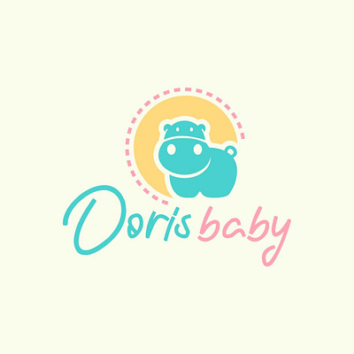 [LOGO DESIGN] DORIS BABY 3d animation branding design graphic design illustration logo motion graphics