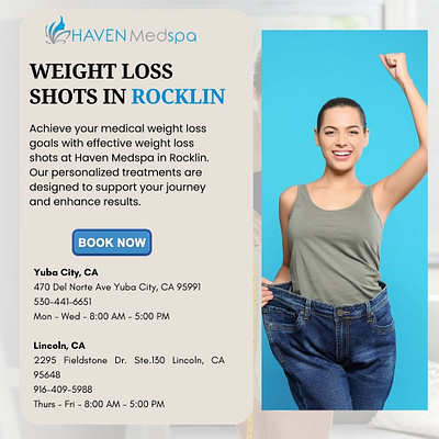 Medical weight Loss shots in Rocklin - Haven Medspa