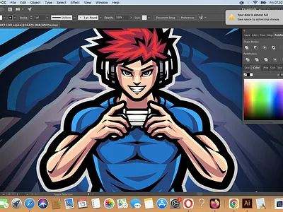 Gamers Esport Mascot Logo Design esport game design game logo illustration logo mascot mascot logo