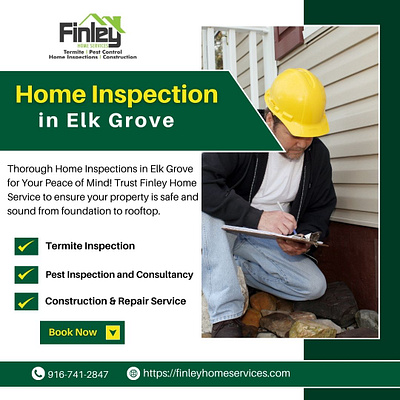 Home Inspection service in elk grove - Finley Home Service