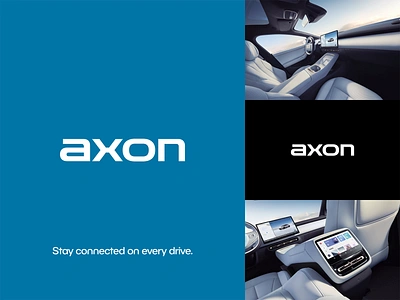 Axon - Car OS Branding branding car branding car hmi design hmi illustration inspiration logo os branding