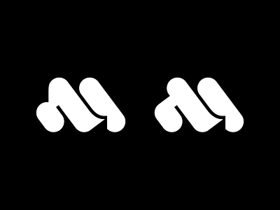 M mark options design logo mark m letter minimalistic minimalism simplicity