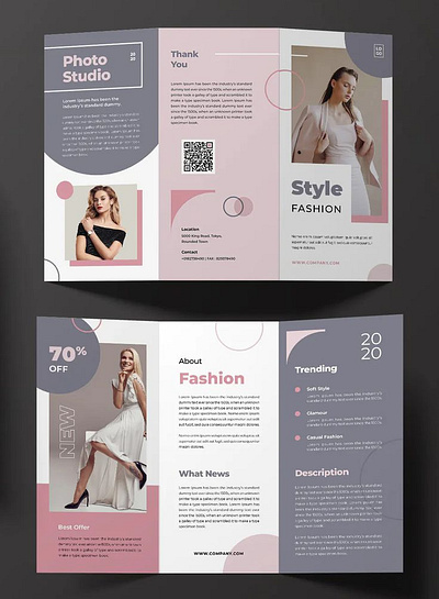 Fashion design trifold design for you app design bifold design branding design brochure design business card flyer design logo design magazine design menu card restaurant menu card sell sheet design social media post trifold design ui ux design website design