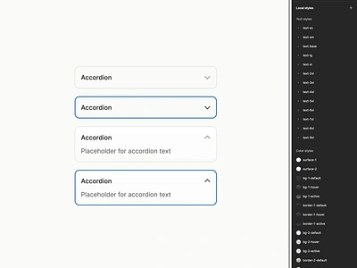 My accordion skills in Figma 🪗 accordion accordion collapsed accordion component accordion expanded accordion ui branding design design system figma interface ui ui kit ux