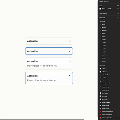 My accordion skills in Figma 🪗 accordion accordion collapsed accordion component accordion expanded accordion ui branding design design system figma interface ui ui kit ux