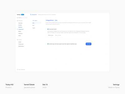 Settings b2b settings connect integration integration detail jira saas settings setting settings settings detail settings menu settings options settings sidebar sidebar