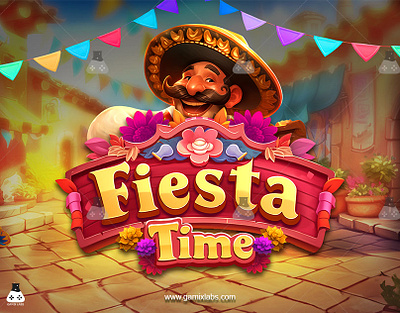 Bull Fiesta Slot Art Theme by Gamix Labs 2d artwork animation art outsourcing bull fiesta bull fiesta slot art bull fiesta slot theme casino slot casino slot theme character animation game characters game development gamix labs illustration slot slot art slot art services slot character design slot development slot machine theme slot theme ui ux design