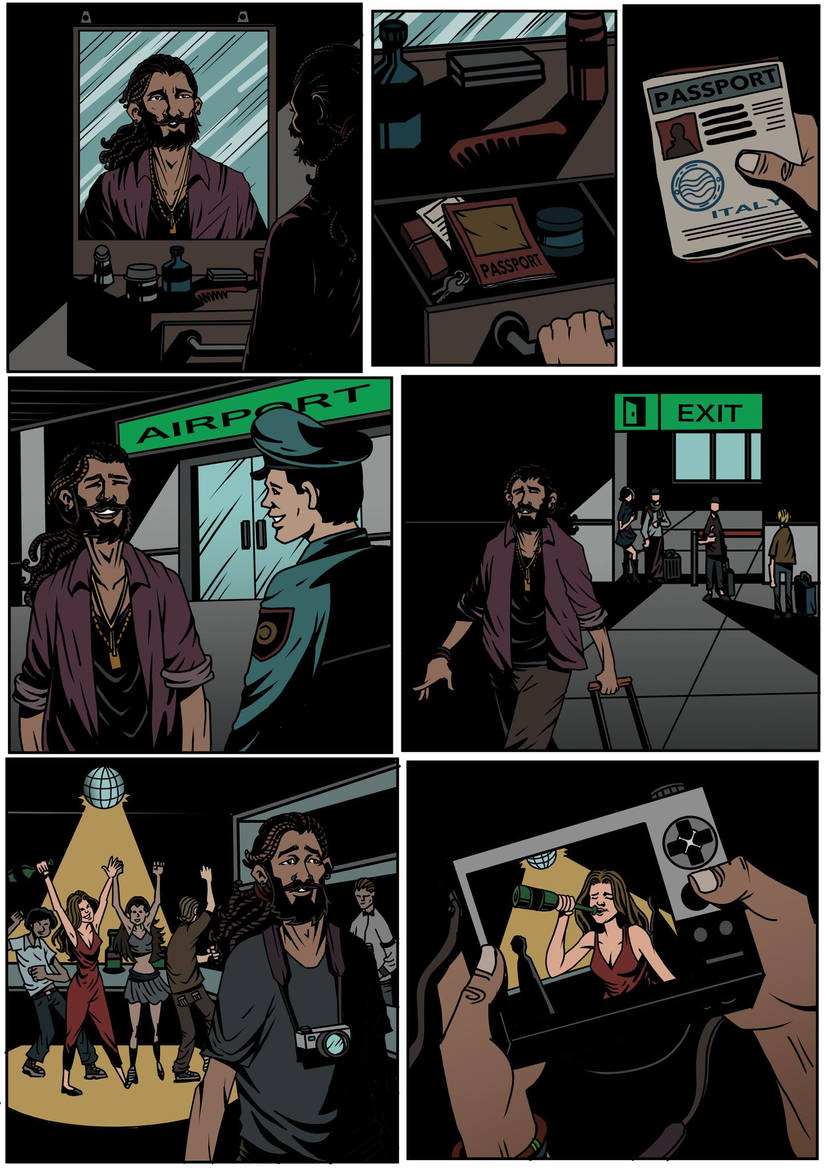 Example of Noir Comic