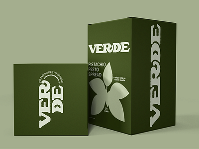 VERDE PESTO SPREAD BRAND IDENTITY box design brand identity brand identity design branding design food food packaging graphic design italian food logo logo design packaging packaging design pesto sauce